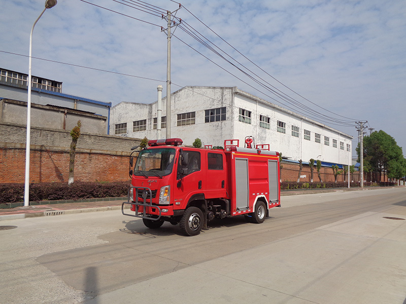 中洁牌XZL5102GXFSG40/E6型水罐消防车