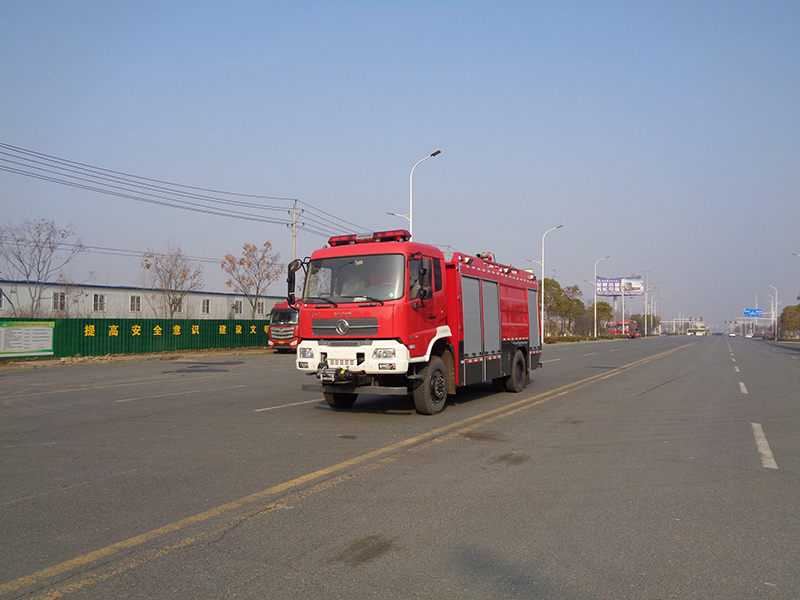 中洁牌XZL5160GXFPM60/E6型泡沫消防车